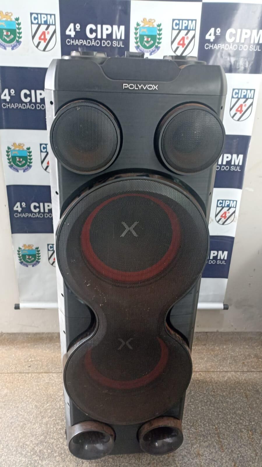 Imagem ilustrativa da matéria Homem é levado à delegacia após denúncia de som alto em Chapadão do Sul