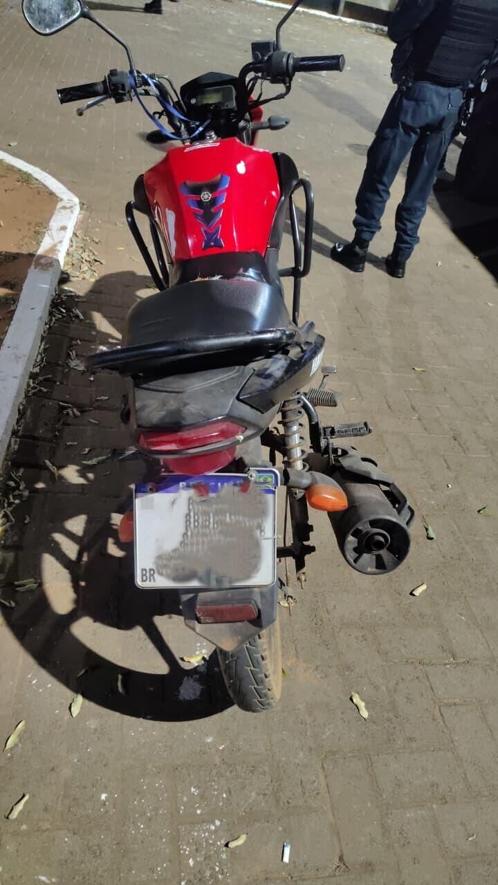 Imagem da notícia Homem é preso com moto furtada e embriagado durante operação da Polícia Militar em Coxim