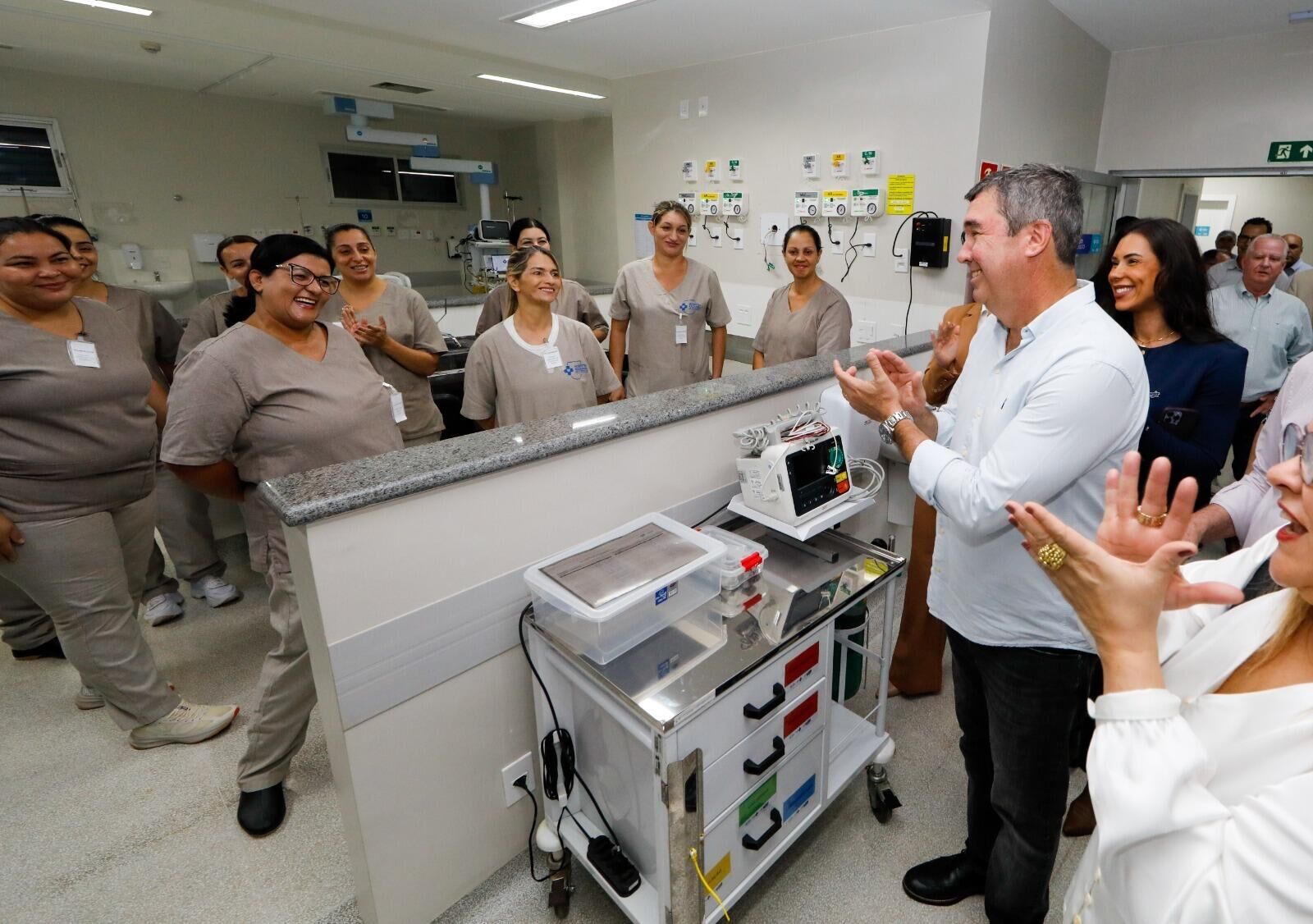 Imagem ilustrativa da matéria Riedel aposta em saúde regionalizada e digital para reduzir deslocamentos de pacientes em MS