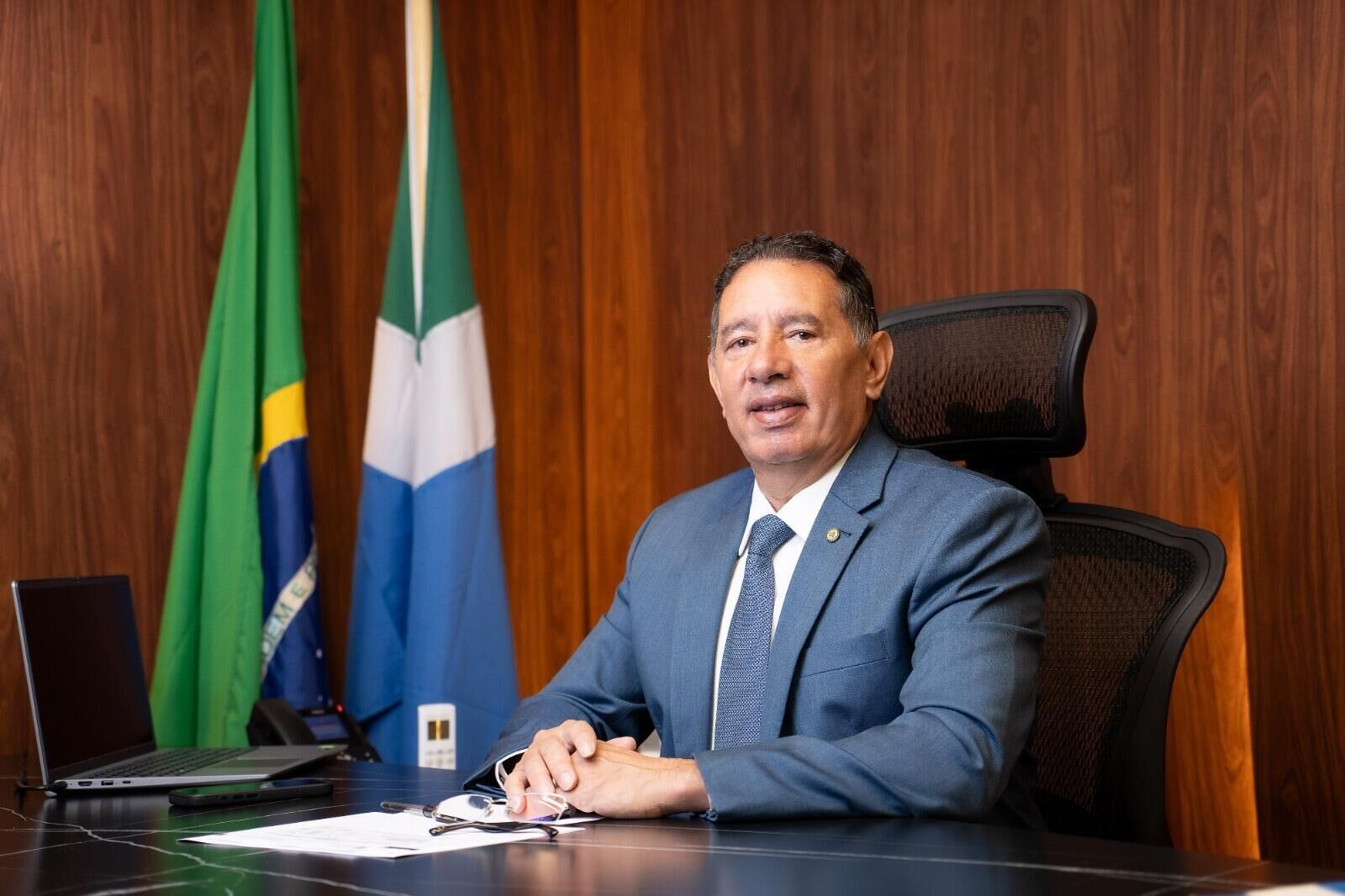 Imagem da notícia Gerson Claro lidera pesquisa para deputado estadual em MS na reta final das eleições