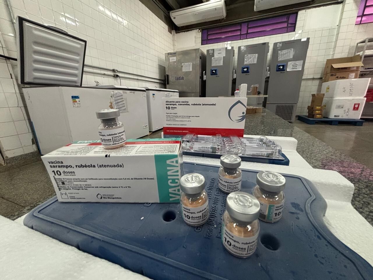 Imagem ilustrativa da matéria MS reforça vacinação contra o sarampo após identificar baixa cobertura da segunda dose