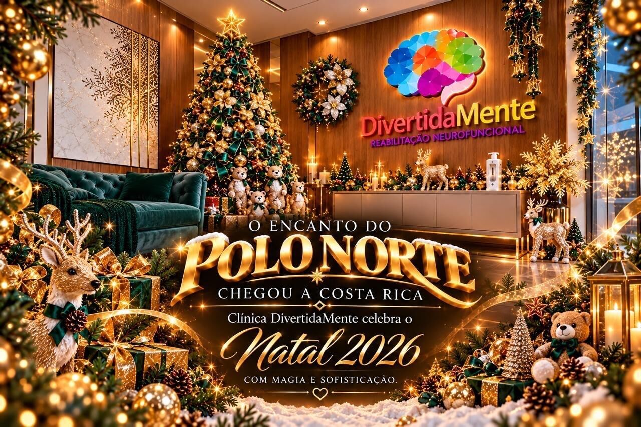Imagem de compartilhamento para o artigo Clínica Divertidamente transforma unidade de Costa Rica em um Polo Norte de encanto para o Natal 2026 da MS Todo dia