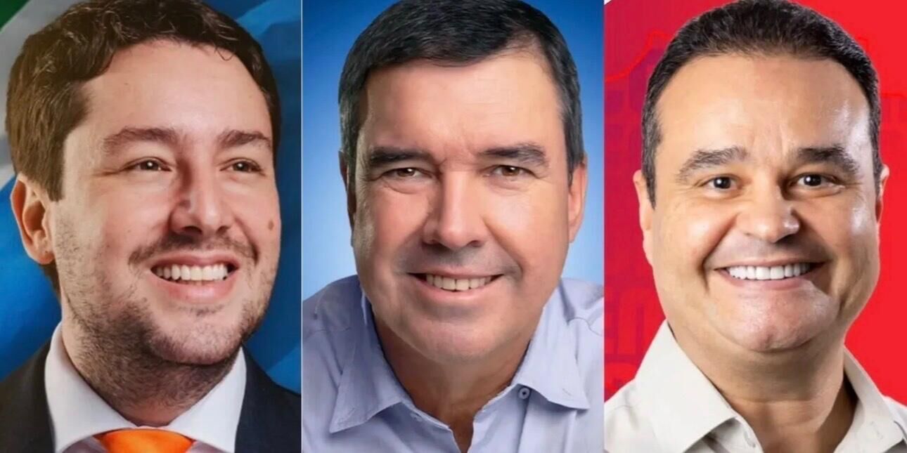 Ilustração da notícia Pesquisa Veritá aponta Riedel na liderança, seguido por Fábio Trad e Catan da MS Todo dia