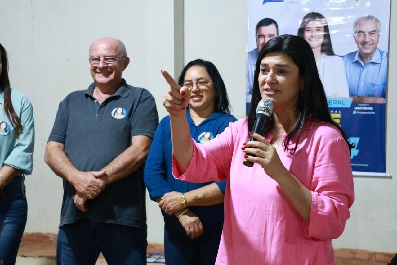 Ilustração da notícia Rose Modesto recebe apoio do prefeito Réus Fornari e de vereadores durante agenda em Rio Verde da MS Todo dia