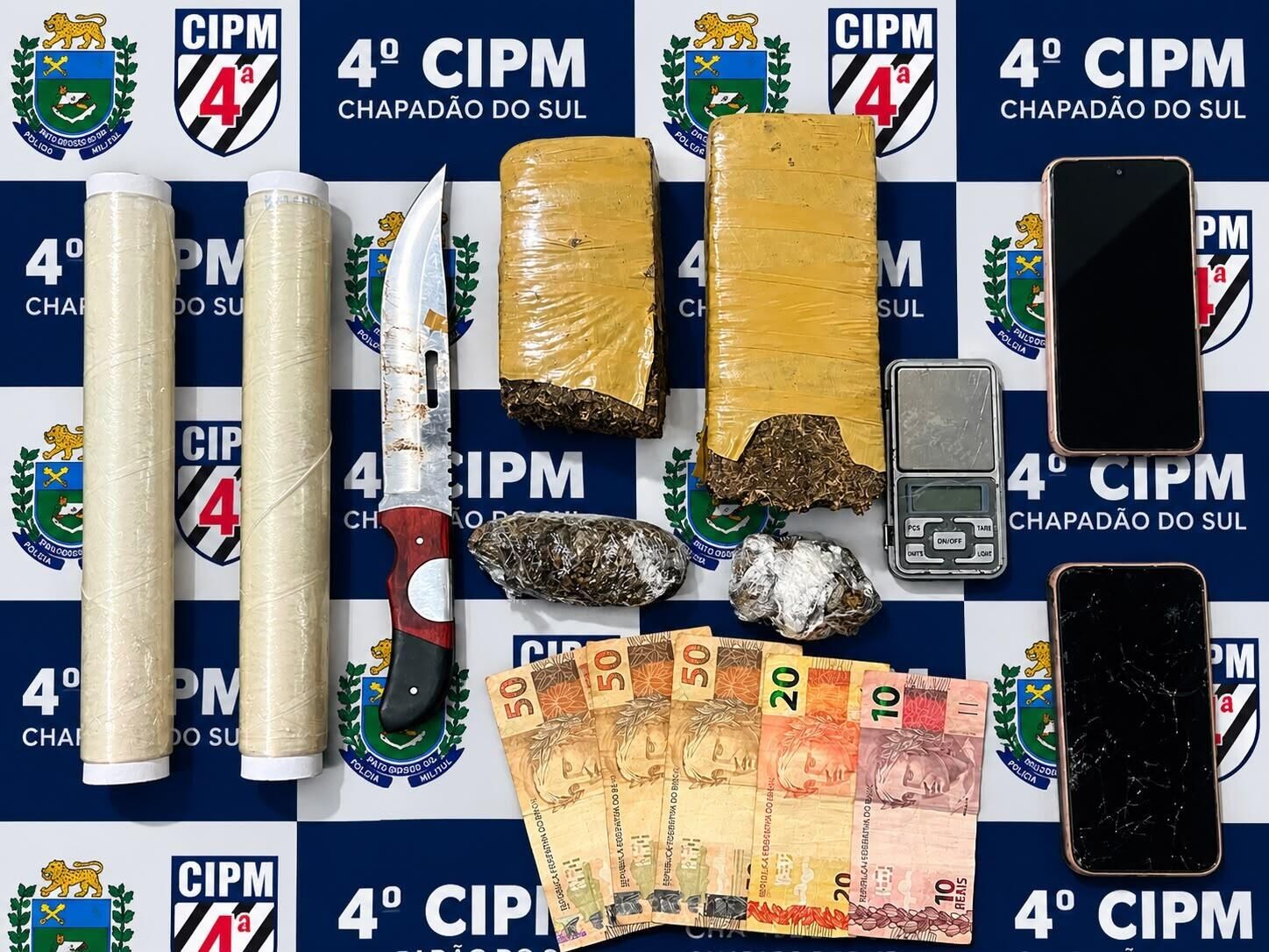 Ilustração da notícia No amor e no crime: Casal é preso com maconha em Chapadão do Sul da MS Todo dia