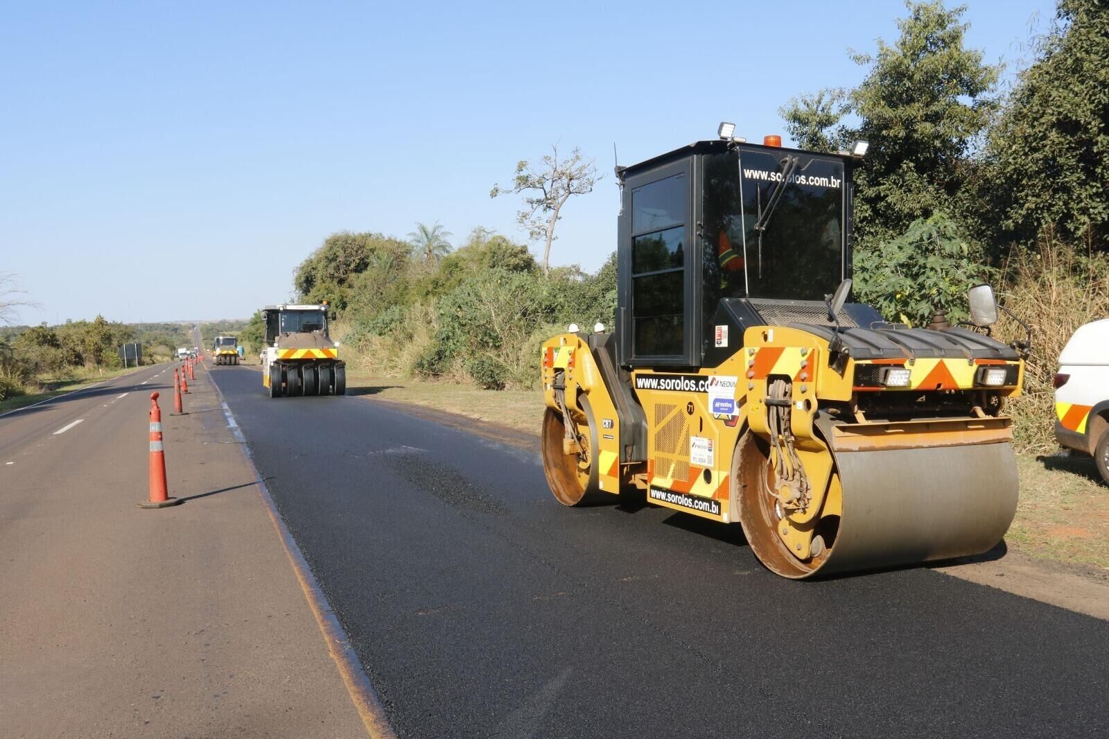 Ilustração da notícia Vai pegar estrada? Sonora, Camapuã e Rio Verde têm obras na BR-163 nesta quinta; confira da MS Todo dia