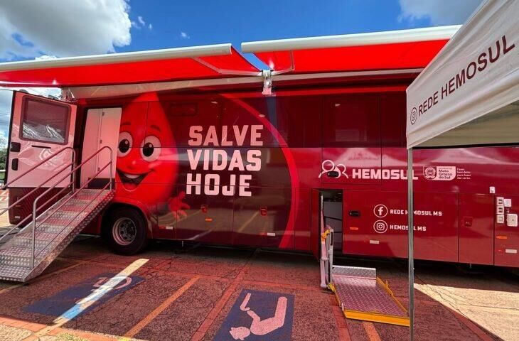 Imagem da notícia Hemosul Móvel leva coleta de sangue a Camapuã e São Gabriel; confira os dias