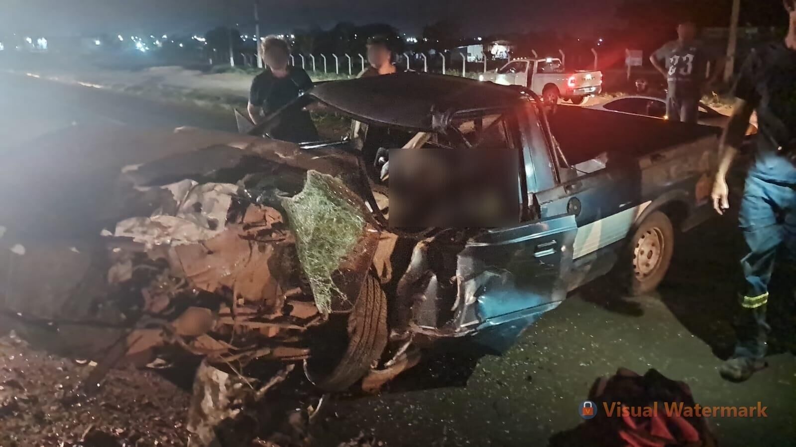 Ilustração da notícia Homem morre em acidente entre Pampa e Toro na BR-262, em Ribas do Rio Pardo
