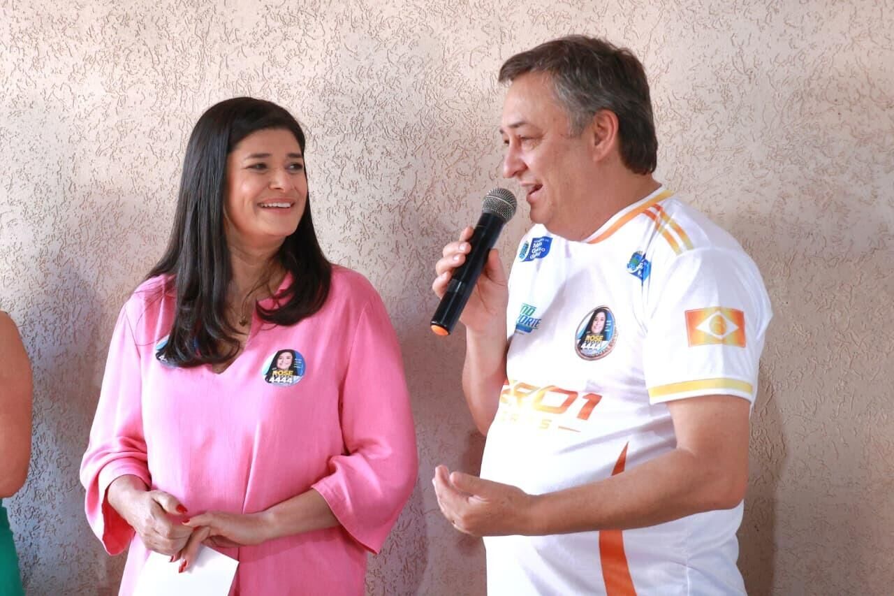Imagem de compartilhamento para o artigo Rose Modesto abre campanha no interior com apoio do prefeito de São Gabriel do Oeste da MS Todo dia