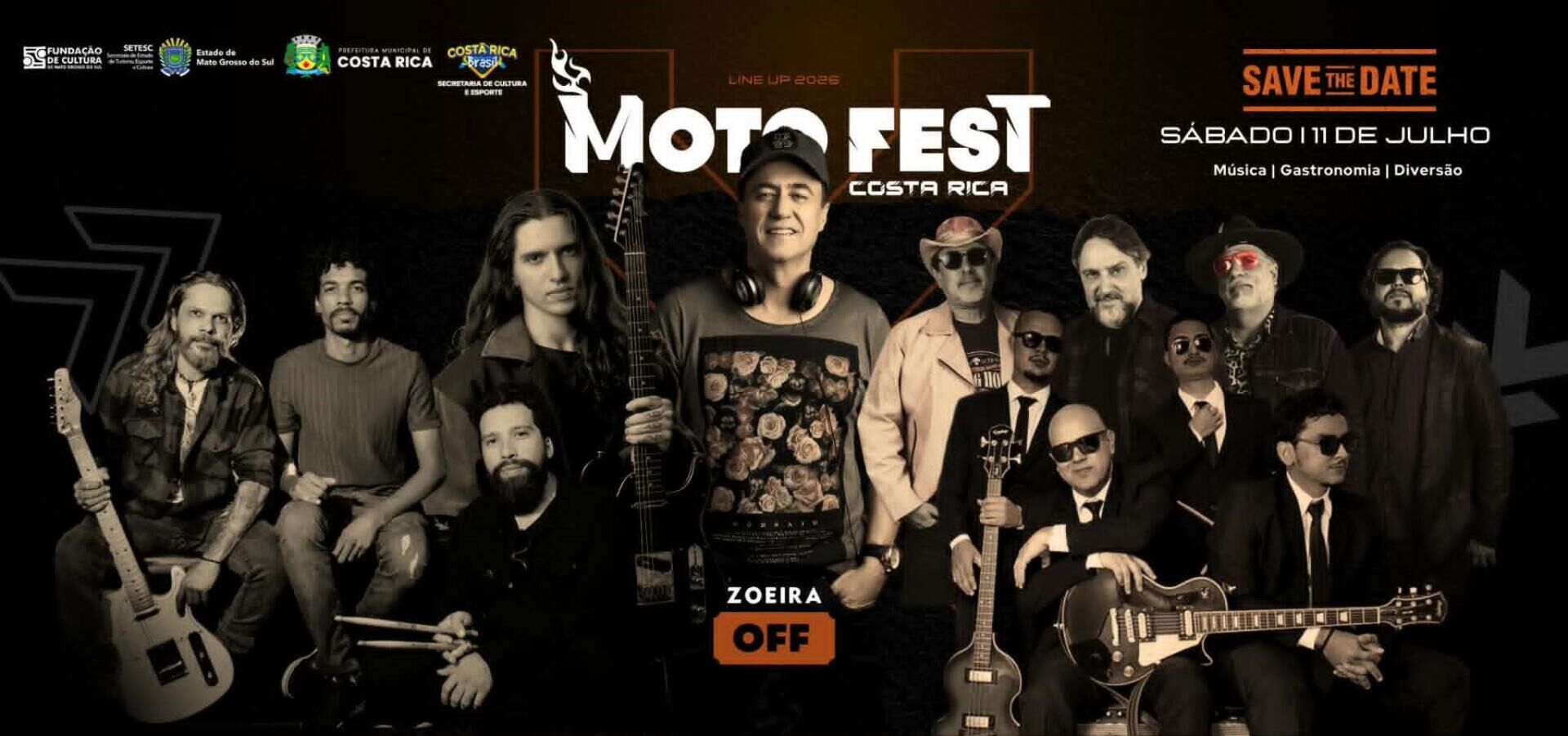 Imagem da notícia X Moto Fest: faltam apenas 3 dias para Costa Rica acelerar com grandes shows e o ronco dos motores