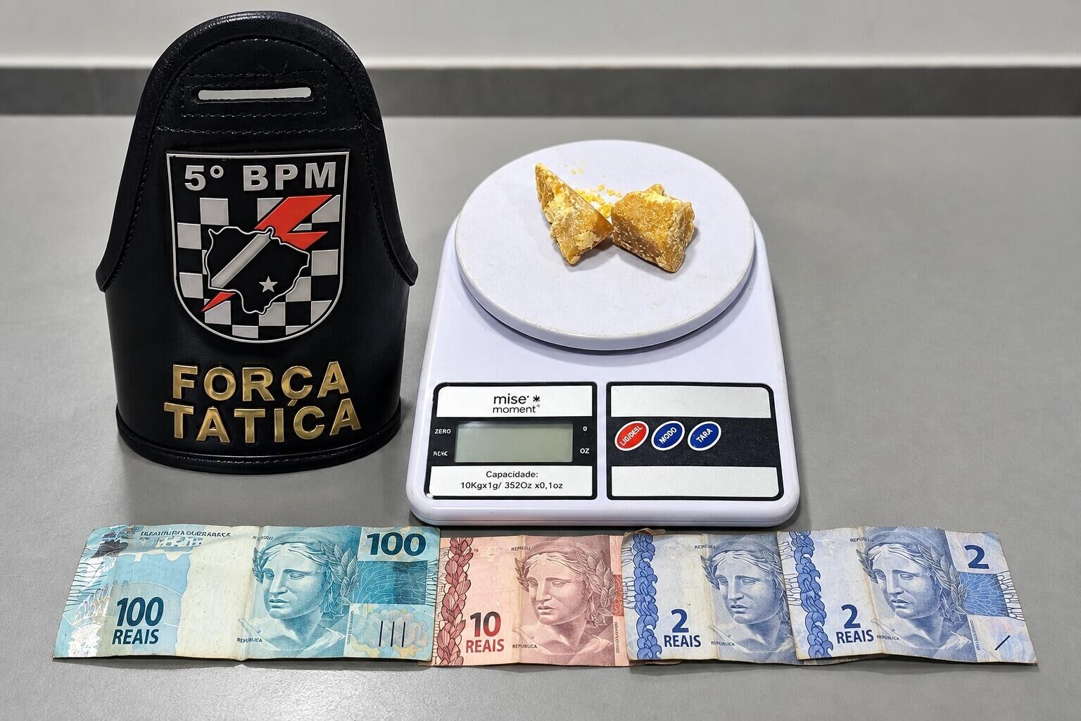 Imagem da notícia Homem é preso por tráfico de drogas na BR-359
