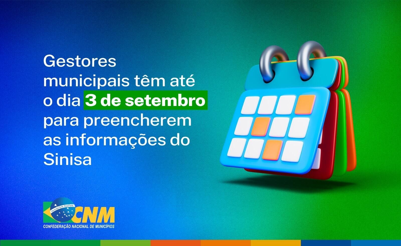 Imagem da notícia Apenas 44% dos Municípios preencheram dados do Sinisa; prazo vai até 3 de setembro