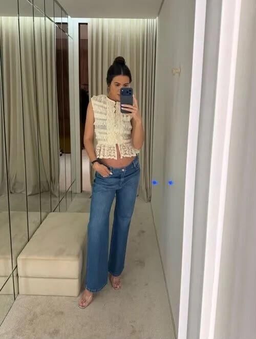 Imagem de Blusa Jorgina Palha Cloude
