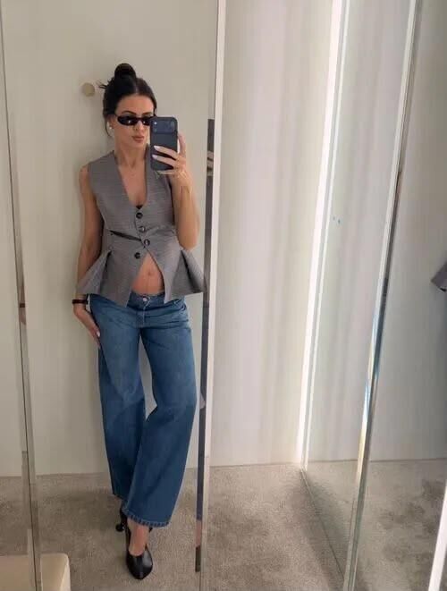 Imagem de Blusa Tabata Cinza Cloude