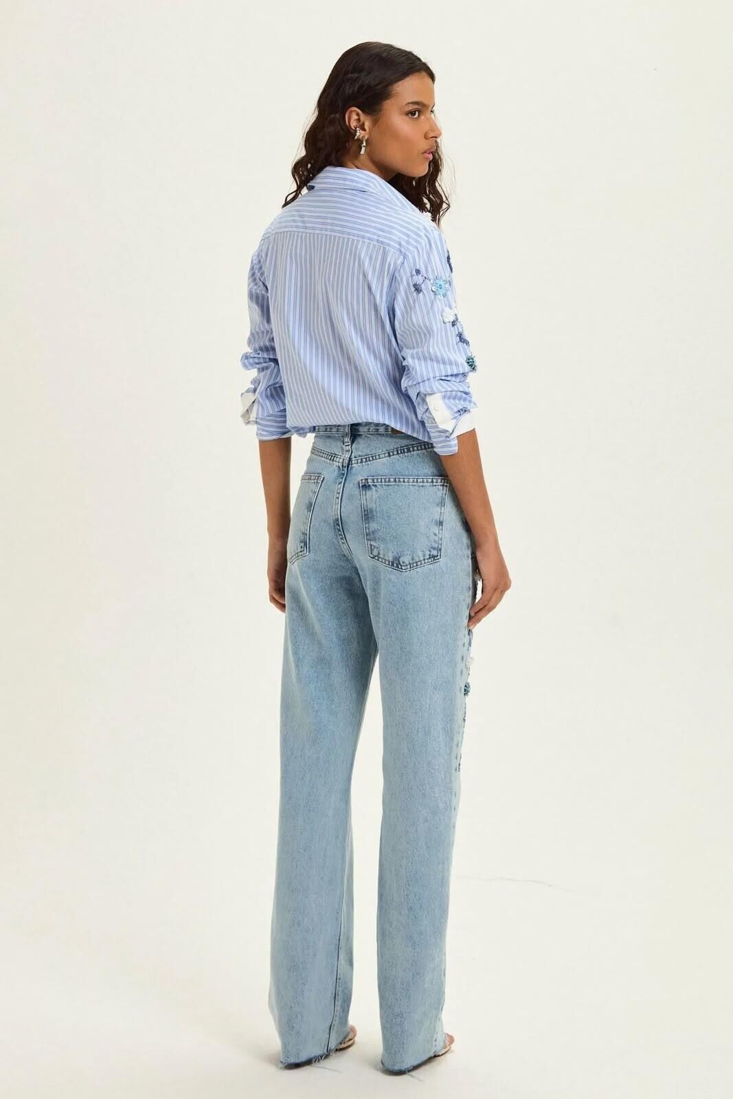 Imagem de Calça Yasmin Jeans Le Blog