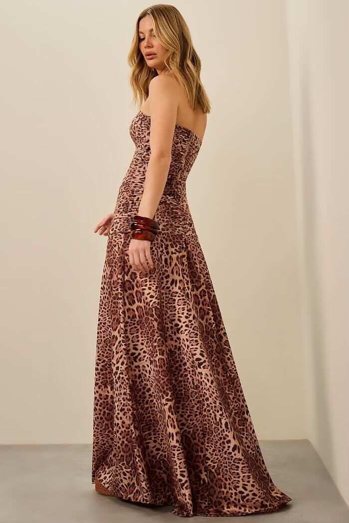 Imagem de Vestido longo Estampado Luleg