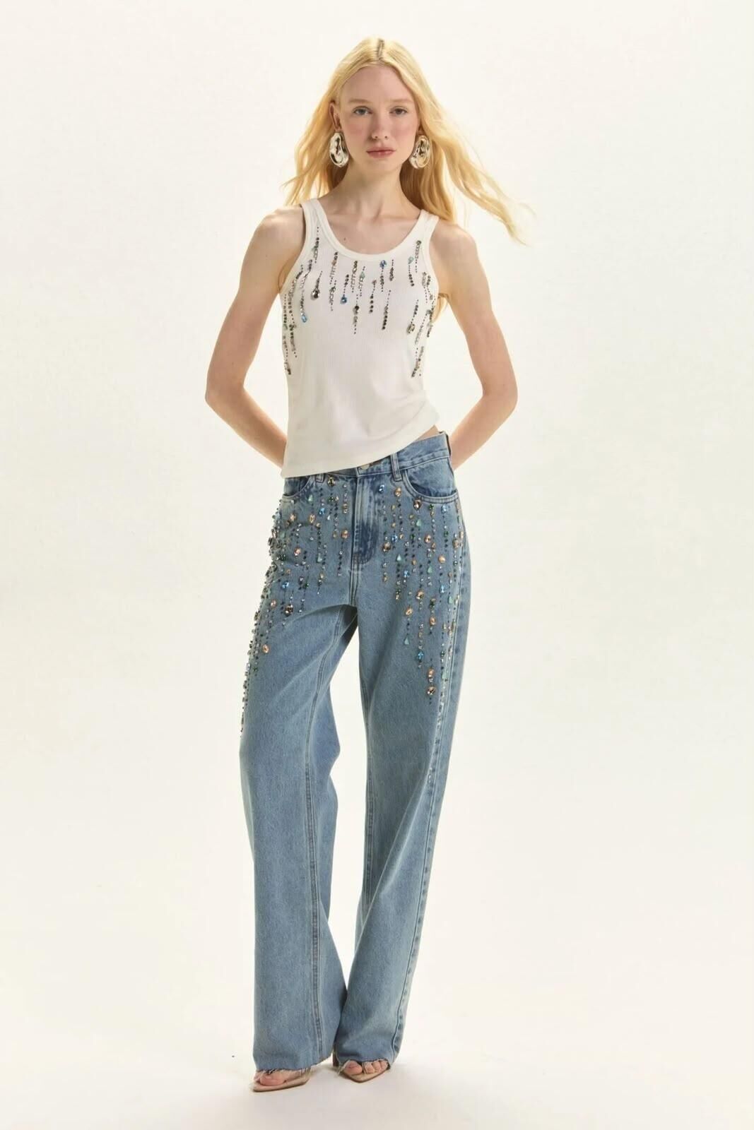 Imagem de Calça Emily Jeans Le Blog