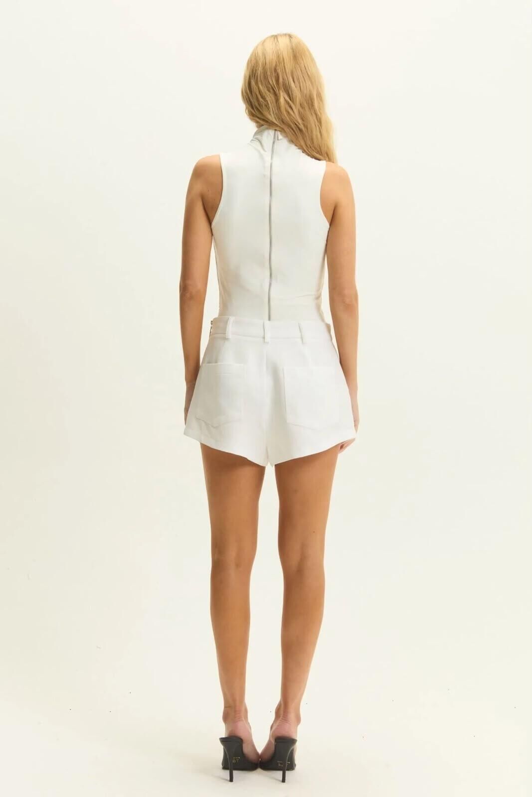 Imagem de Shorts Tereza Off White Le Blog
