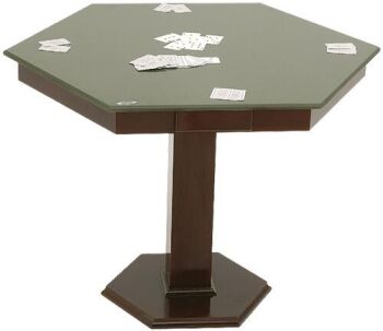 Imagem de Mesa para Carteado Sextavada