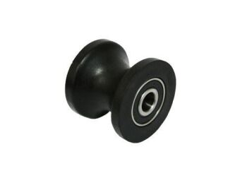 Imagem de Carretel de Tecnil Abaulada com Rolamento para Equipamentos Leg e Hack
