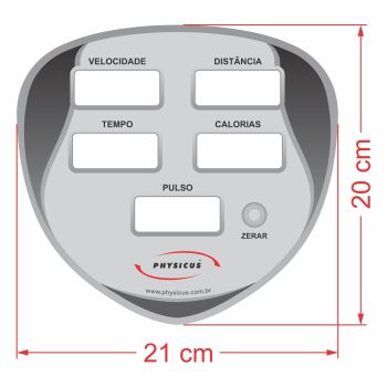 Imagem de Adesivo para Painel da Linha Classic Modelo 2 Painel Rotomoldado Preto