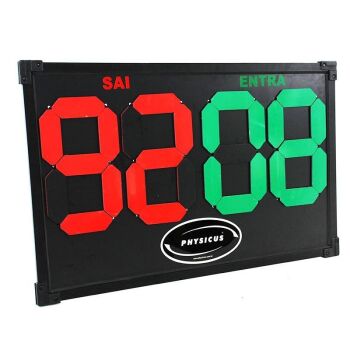 Placa de Substituição de Atleta