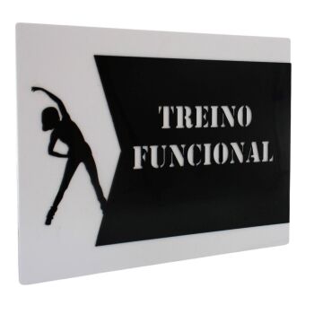 Imagem de Placa de Identificação - Treinamento Funcional