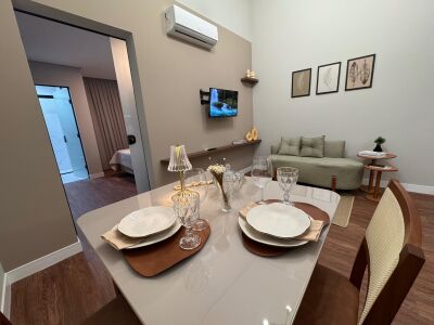 Imagem 2 de Apartamento Studio mobiliado e decorado loading=