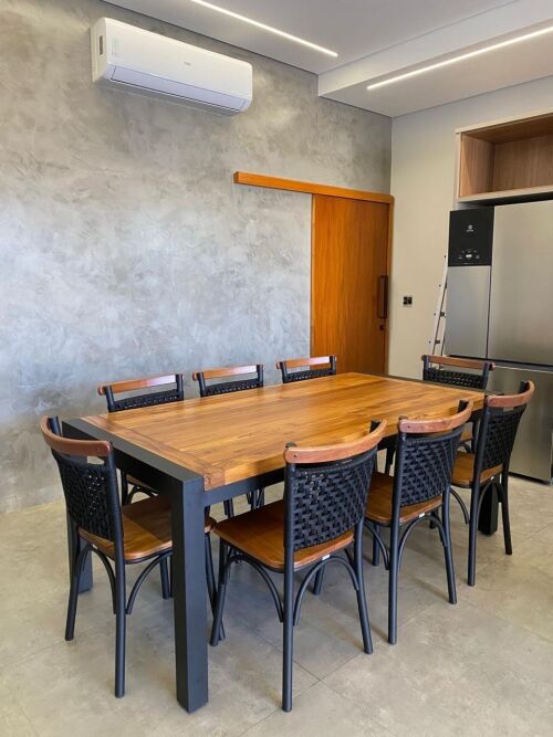 Imagem do produto Mesa Nova York Tampo Teca 200x100cm / fabricamos em várias medidas