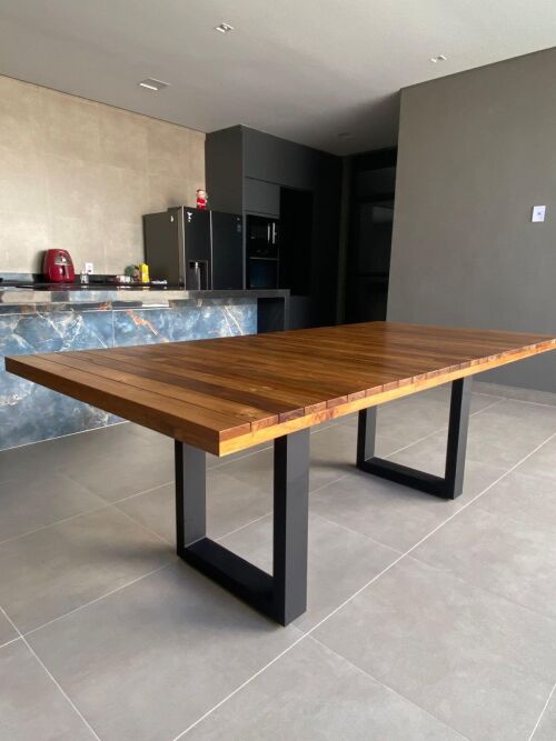 Imagem do produto Mesa Industrial Teca 200x100cm