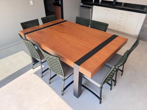 Imagem do produto Mesa Maracanã 200x130 com Cadeira Orlando