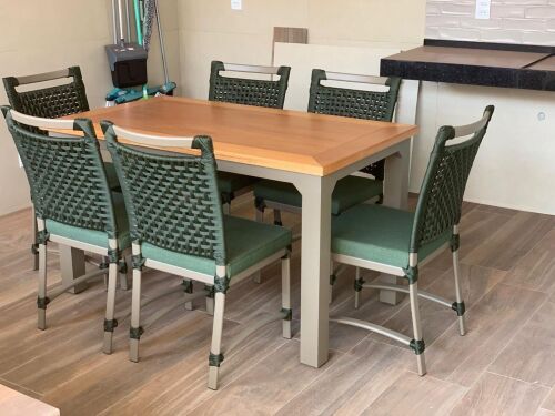 Imagem do produto Mesa Industrial Florença 160x80cm com Cadeira Orlando