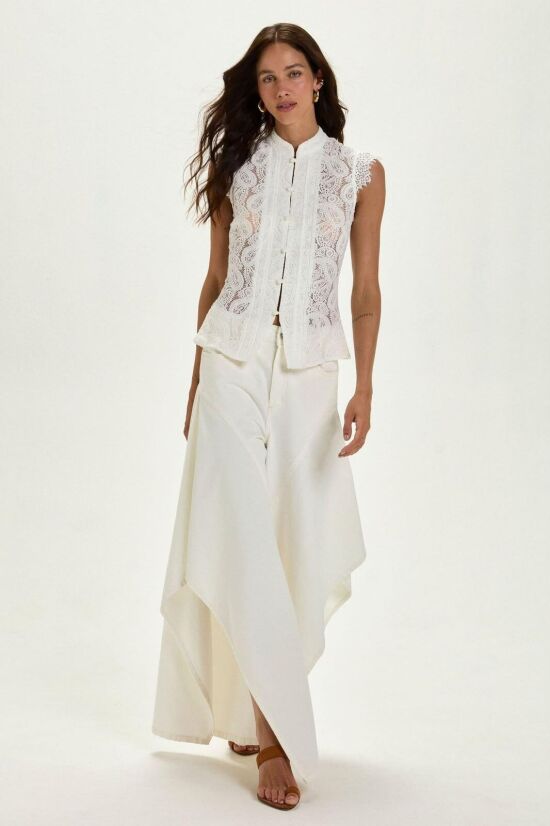 Imagem de Blusa Beatriz Off White Le Blog