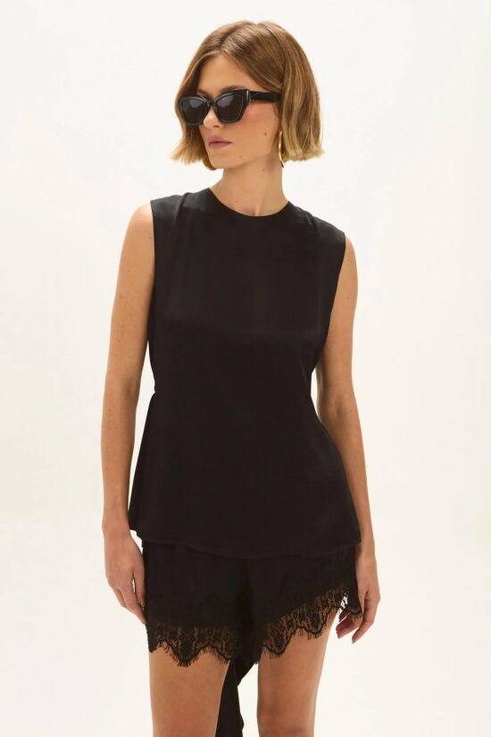 Imagem de Blusa Elis Preta Le Blog