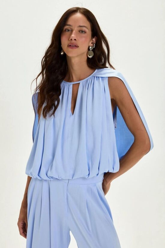 Imagem de Blusa Cecília Cloud Blue Le Blog