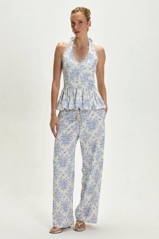 Imagem de Calça Charlotte Toile De Jouy Le Blog