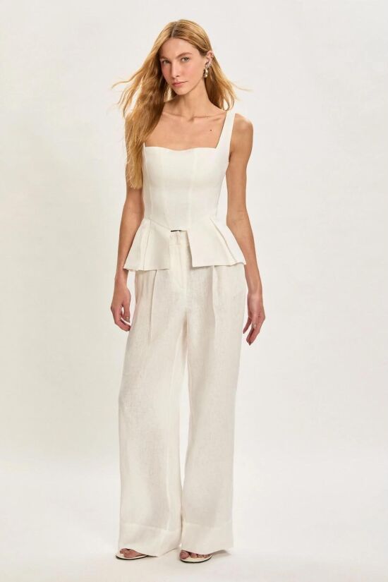 Imagem de Calça Eudora Off White Le Blog