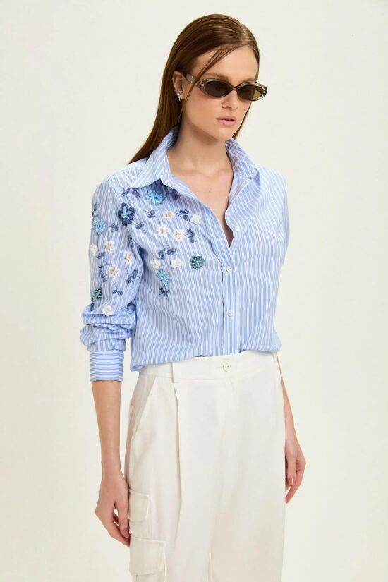 Imagem de Camisa Adriana Azure Le Blog