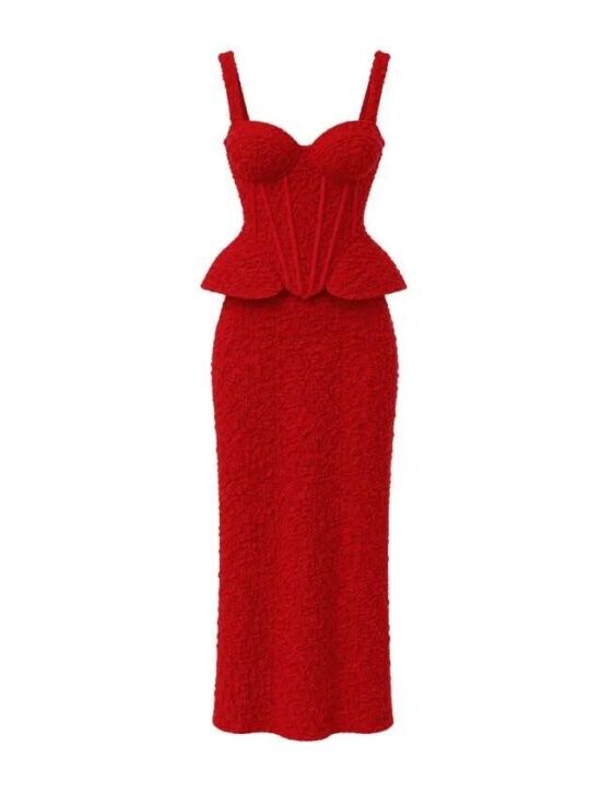 Imagem de Conjunto Bela Vermelho Cloude