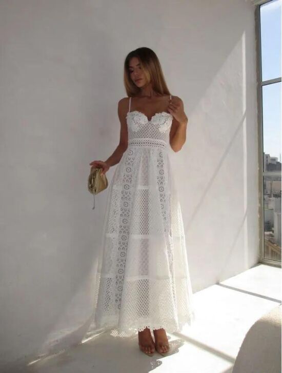 Imagem de Vestido Maitê Off White Cloude
