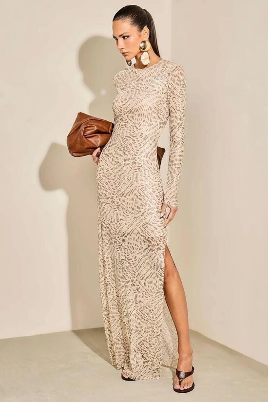 Imagem de Vestido Tule Estampado Costa Serena Luleg