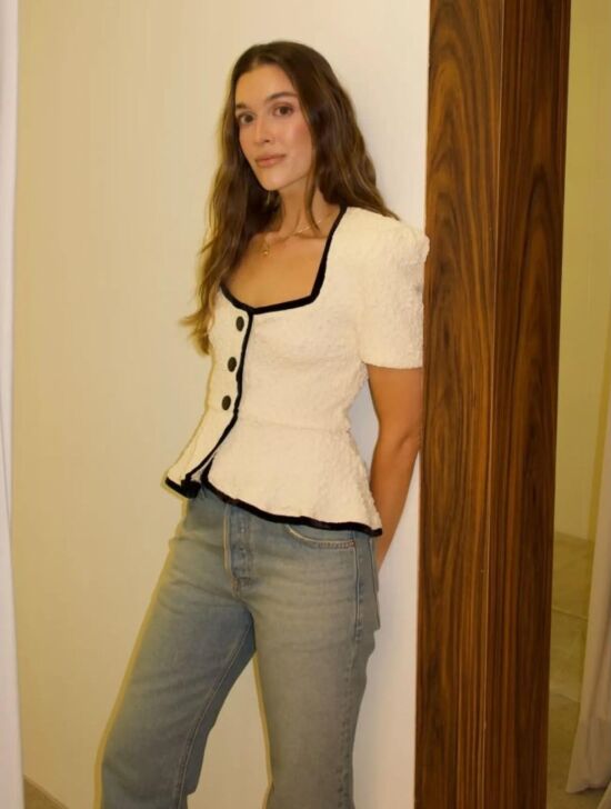 Imagem de Blusa Cris Off White Cloude