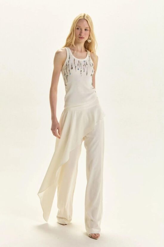 Imagem de Calça Giovana Off White Le Blog