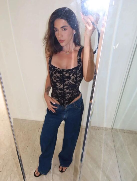 Imagem de Cropped Telma Preto Cloude