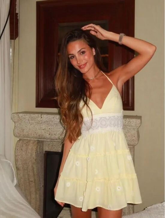 Imagem de Vestido Cátia Amarelo Cloude