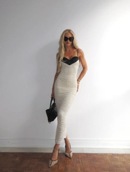 Imagem de Vestido Dora Bicolor Cloude