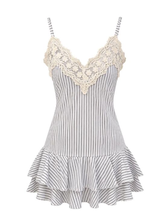 Imagem de Vestido Glória Listrado Cloude
