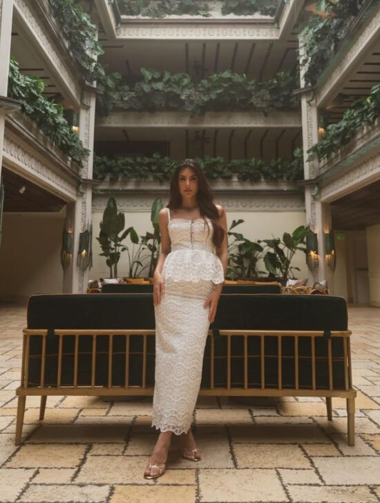 Imagem de Vestido Sibeli Branco Cloude