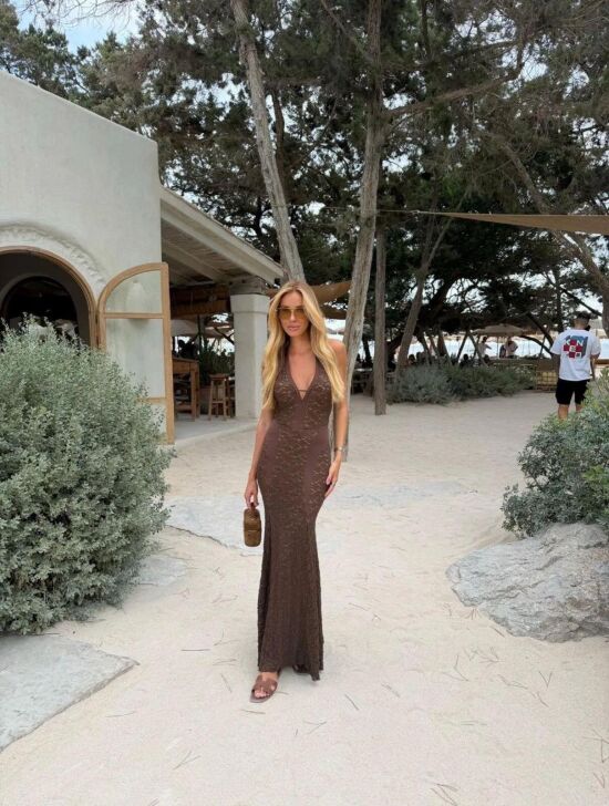 Imagem de Vestido Zoe Marrom Cloude
