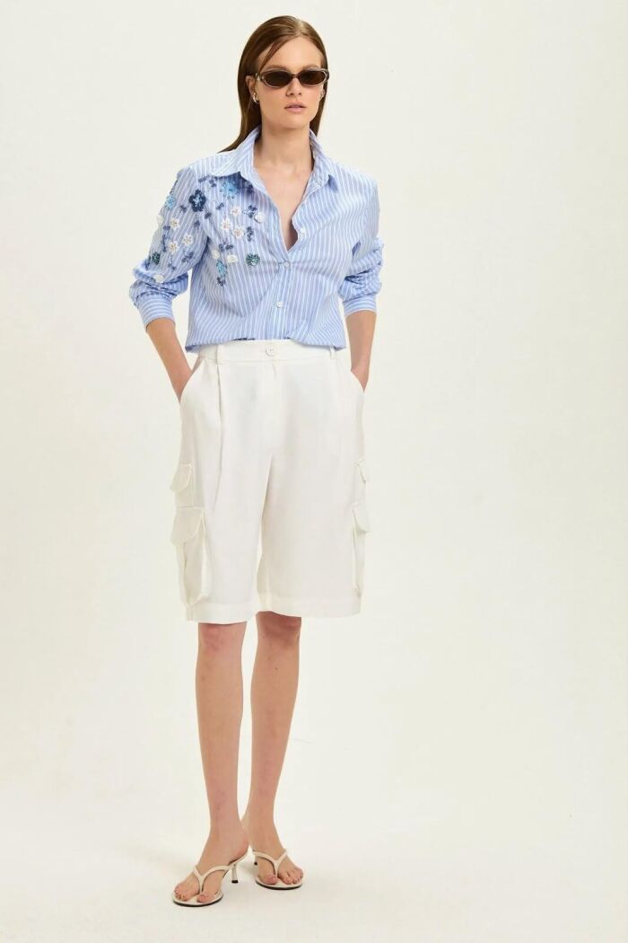 Imagem de Bermuda Kate Off White Le Blog